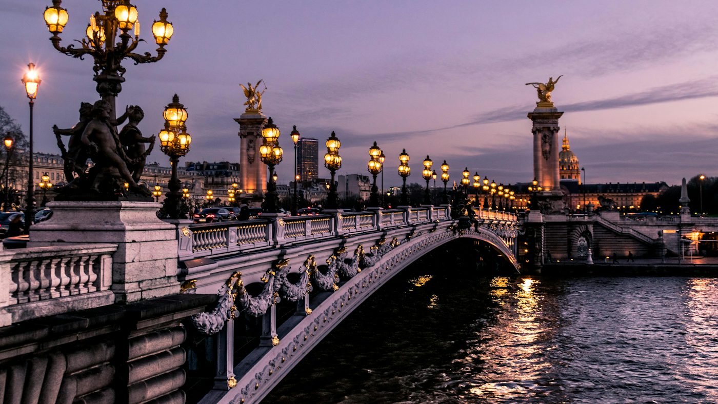 Le pont Alexandre III à Paris